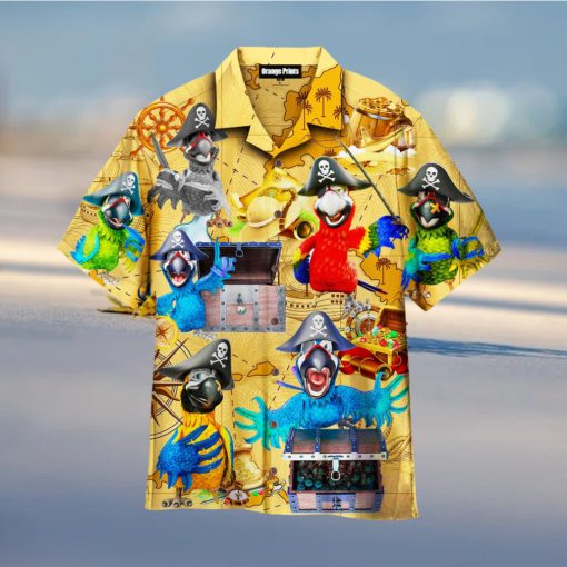 Parrot Pirate Just A Chasing Pirates The Booty Life Hawaiian Shirt