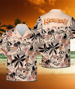 Parrot With Sunshine On Hawaii Beach Rainbow Aloha Hawaiian Shirt Summer Gift For Men And Women