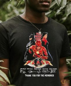 Past Present Future The Flash Thank You For The Memories T Shirt