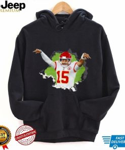 Patrick Mahomes II Throwing Touchdowns Shirt