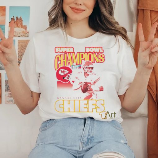 Patrick Mahomes Super Champions Of Lvii Kansas City Chiefs Shirt