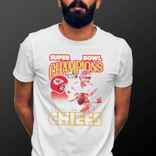 Patrick Mahomes Super Champions Of Lvii Kansas City Chiefs Shirt