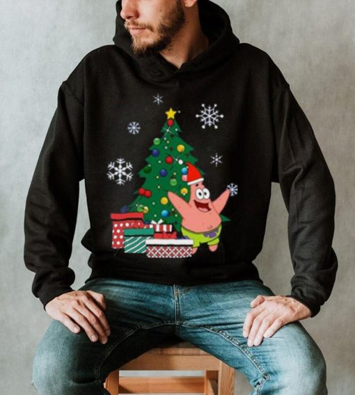 Patrick Star Around The Christmas Tree Shirt