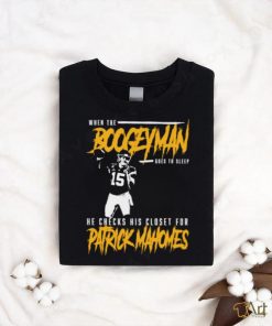 Patrick mahomes boogeyman Kansas city football fan shirt