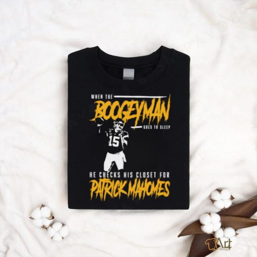 Patrick mahomes boogeyman Kansas city football fan shirt