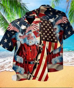 Patriotic Vibrance Celebrated in American Christmas Shirt