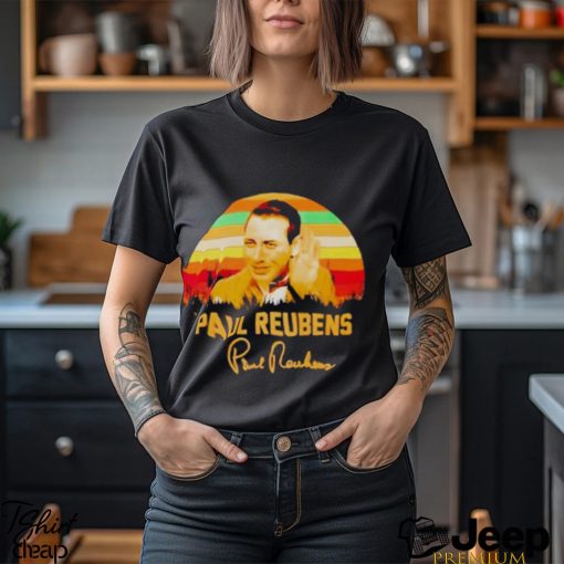 Paul Reubens Vintage Signature Shirt