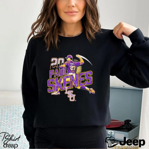 Paul Skenes 20 LSU Tigers shirt