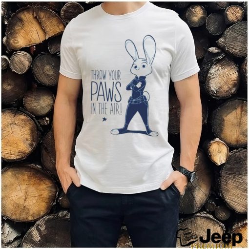 Paws In The Air Zootopia Judy Hopps shirt