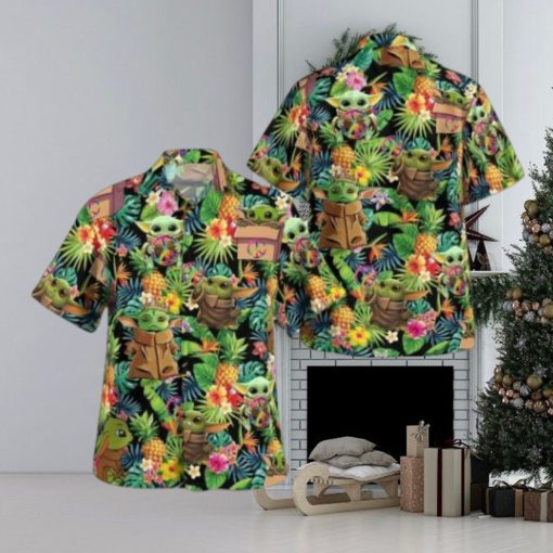 Peace Baby Yoda Hawaiian Shirt Gift For Fans