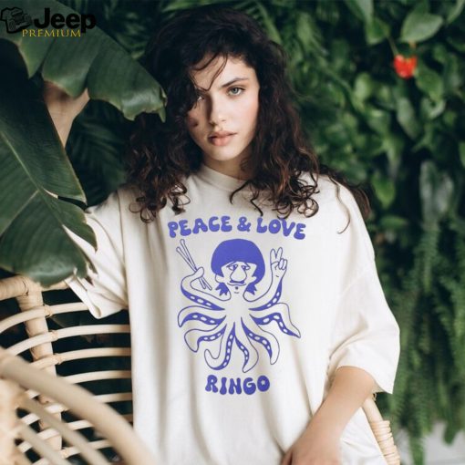 Peace and love Ringo shirt