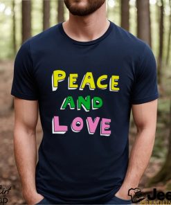 Peace and love shirt