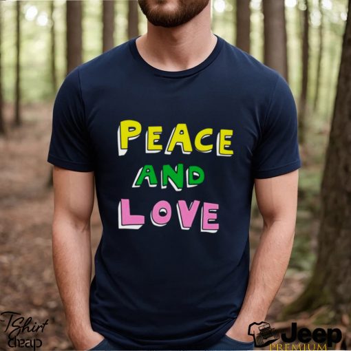 Peace and love shirt