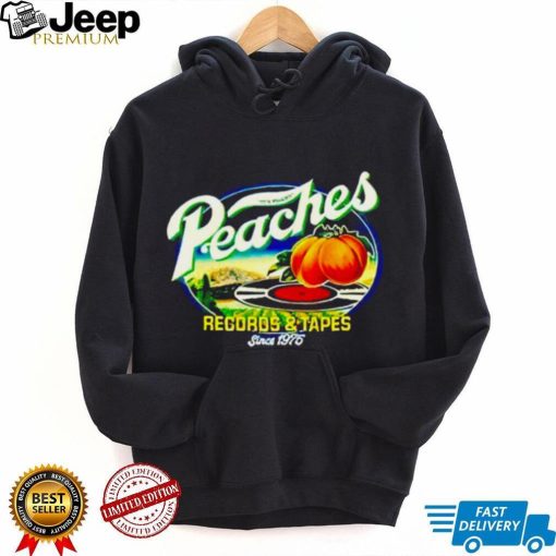 Peaches Records and Tape shirt