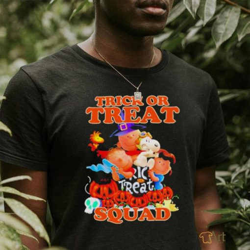 Peanuts Characters Trick Or Treat Squad Halloween 2023 Shirt