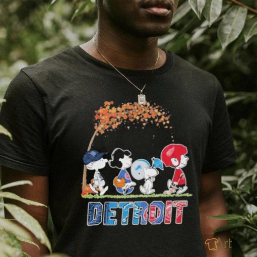 Peanuts Detroit Fall Sport team shirt