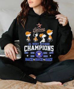 Houston Astros 2023 Al West Division Champions Shirt - Peanutstee