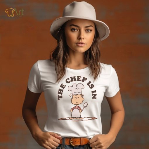 Peanuts Linus The Chef Is In Crewneck Shirt