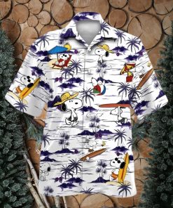 Peanuts Snoopy Summer Vacation Hawaiian Shirt