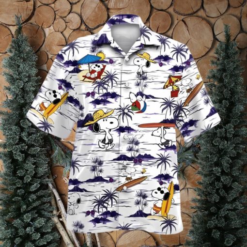 Peanuts Snoopy Summer Vacation Hawaiian Shirt