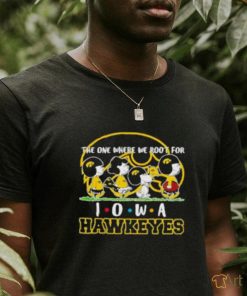 Peanuts The One Where We Root For Hawkeyes shirt