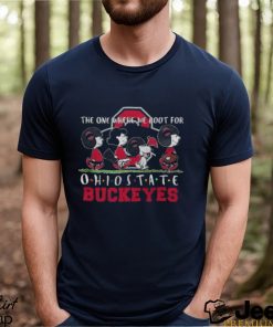 Peanuts The One Where We Root For Ohio State Buckeyes T shirt