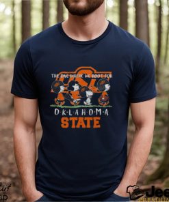 Peanuts The One Where We Root For Oklahoma State University T Shirt