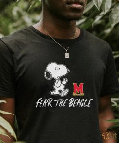 Peanuts x Maryland fear the Beagle shirt