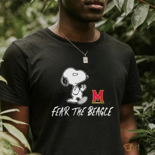 Peanuts x Maryland fear the Beagle shirt