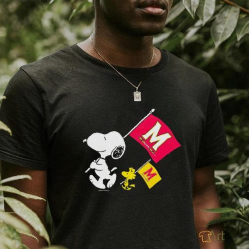 Peanuts x Maryland flags shirt