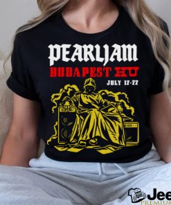 Pearl Jam Budapest Event shirt