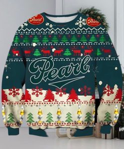 Pearl Larger Beer Ugly Christmas Sweater, Gift for Christmas Holiday