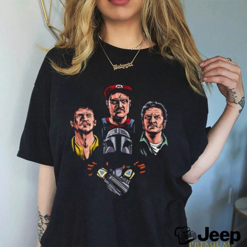 Pedro Pascal Rhapsody cartoon shirt