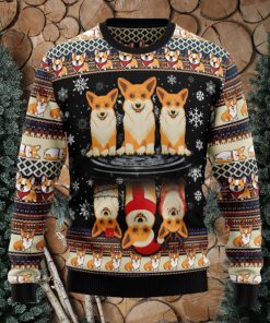 Pembroke Welsh Corgi Ugly Christmas Sweater Thankgiving Gift Men Women