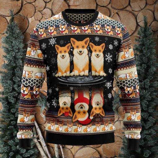 Pembroke Welsh Corgi Ugly Christmas Sweater Thankgiving Gift Men Women