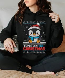 Penguin ice christmas Merry Christmas shirt