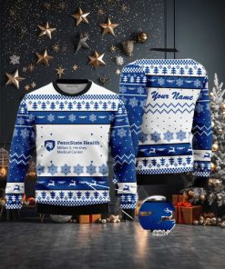 Penn State College of Medicine, Penn State Milton S. Hershey Medical Center Custom Ugly Christmas Sweater – BiShop