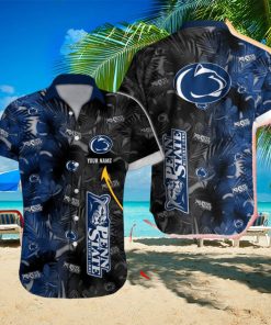 Penn State Nittany Lions NCAA Vacation Custom Name Men And Women Sports Teams Hawaiian Shirt Gift