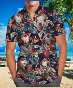 Pennywise Hawaiian Shirt IT Movie Gift For Horror Film Lovers