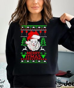 Pennywise Horror Merry litmas Christmas shirt