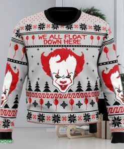 Pennywise IT Ugly Christmas Sweater Funny Gift Ideas Christmas