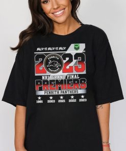 Penrith Panthers Back To Back To Back 2023 NRL Grand Final Premiers Shirt