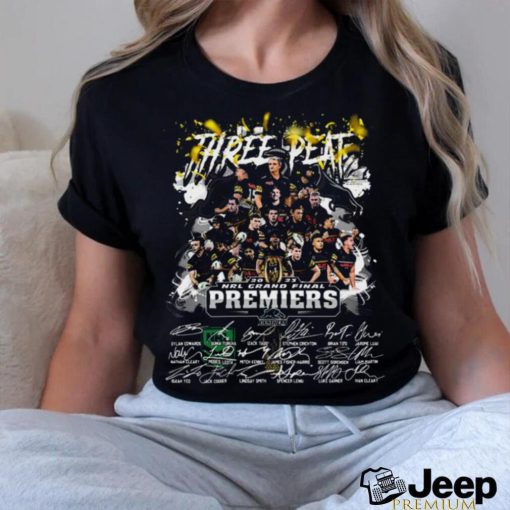 Penrith Panthers NRL Grand Final Three Peat Premiers 2023 T Shirt