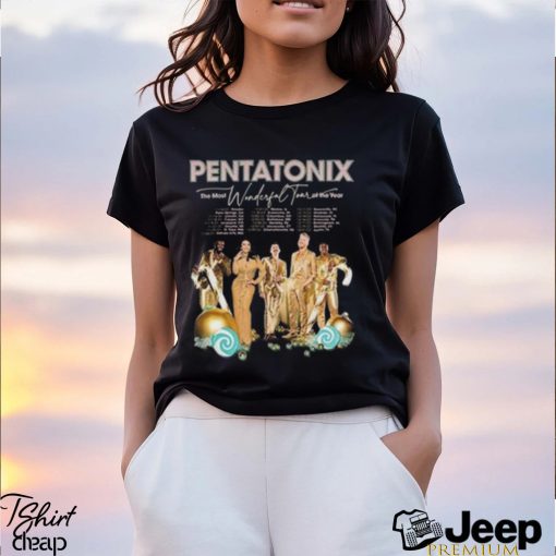 Pentatonix The Greatest Christmas Hits Merch, Pentatonix Winter 2023 Tour Shirt, Pentatonix Christmas Album Shirt