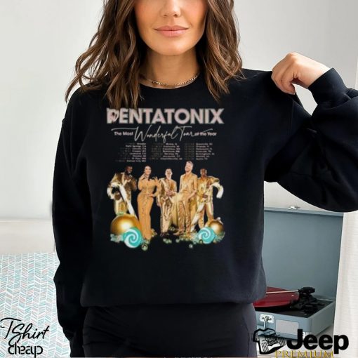 Pentatonix Vintage 2023 Tour T Shirt Mitch Grassi Kirstin Maldonado Unisex Hoodie Shirt