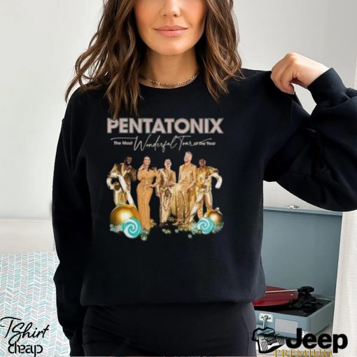 Pentatonix Vintage 2023 Tour T Shirt Mitch Grassi Kirstin Maldonado Unisex Hoodie