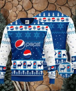 Pepsi Snowflake Pattern Ugly Christmas Sweater Gift For Christmas