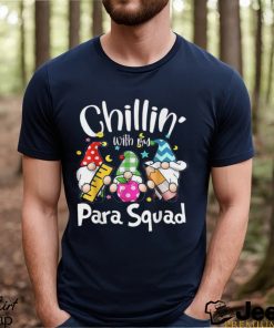 Perfect Paraprofessional Para Squad Chillin Gnomes Christmas Teacher T Shirts