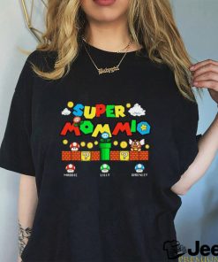 Personalization Super Mommio T Shirt