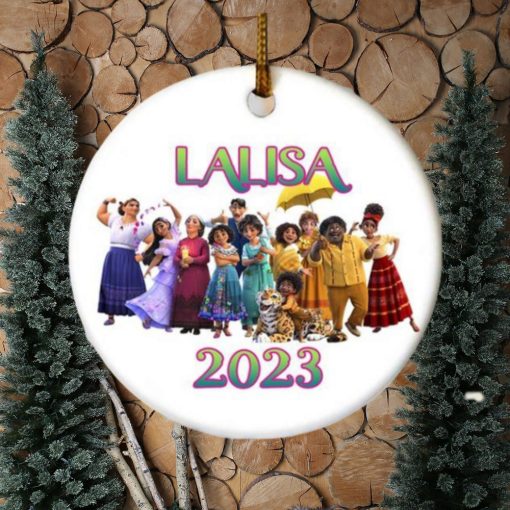 Personalized 2023 Encanto Family Christmas Gift Tree Decorations Ornament